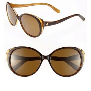 Kate Spade Polarized Finola 56mm Sunglasses